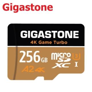 【Gigastone 立達國際】256GB microSDXC TF U3 A2 記憶卡 4K Game Turbo