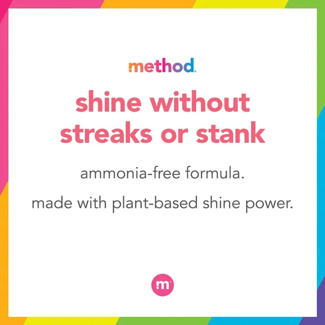 【method 美則】最好的玻璃清潔劑828ml(嗨營業中明星推薦)