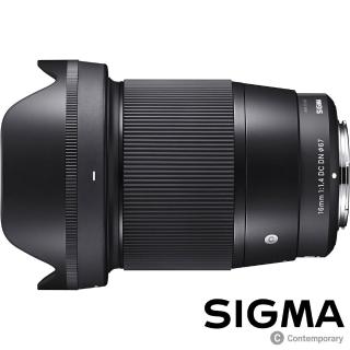 【Sigma】16mm F1.4 DC DN Contemporary for SONY E-MOUNT 接環 (公司貨) 廣角定焦鏡頭 人像鏡 APS-C 鏡頭