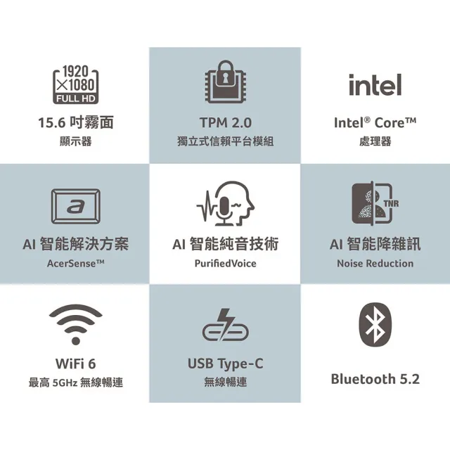 【Acer】筆電包/滑鼠組★15.6吋 Core 5商用文書筆電(Extensa/EX215-57-519C/Core 5-120U/16G/1TB/W11P)