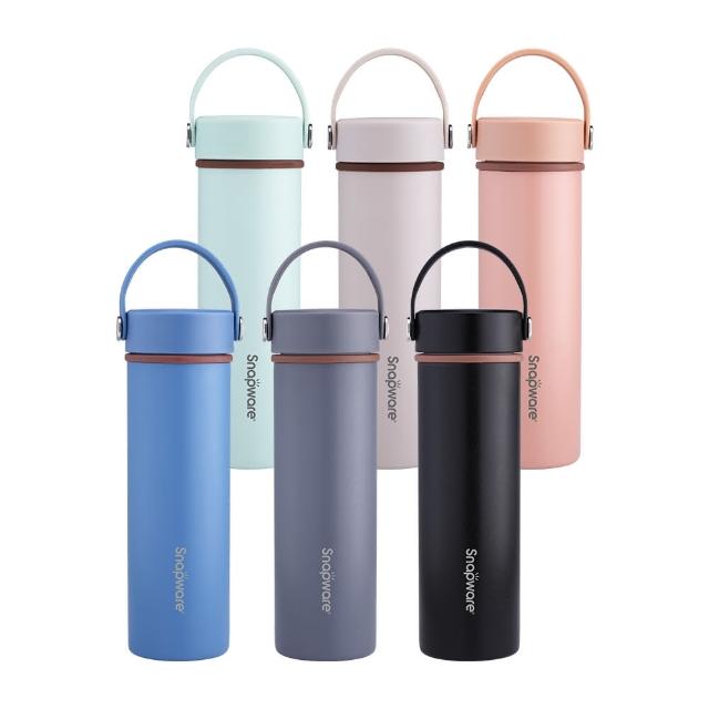 【CorelleBrands 康寧餐具】換芯陶瓷不鏽鋼超真空保溫杯 400ml(多色任選)