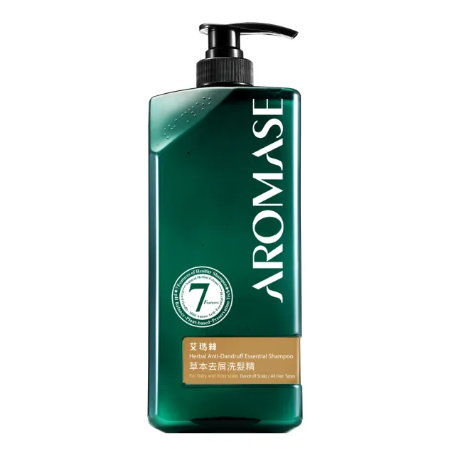 【Aromase 艾瑪絲】洗髮精 1000mL 3入組 任選(高效控油、強健豐盈、草本去屑)