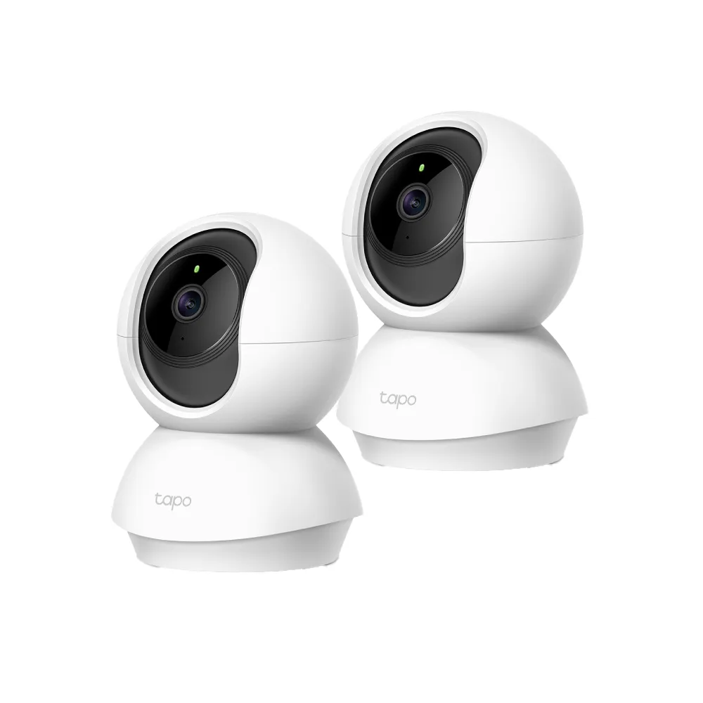 (兩入組)【TP-Link】Tapo C200 1080P 200萬畫素WiFi無線旋轉網路攝影機/監視器 IP CAM