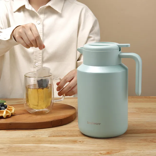 【CorelleBrands 康寧餐具】316不鏽鋼真空保溫壺2400ml