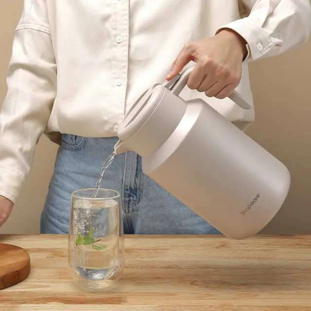 【CorelleBrands 康寧餐具】316不鏽鋼真空保溫壺2400ml