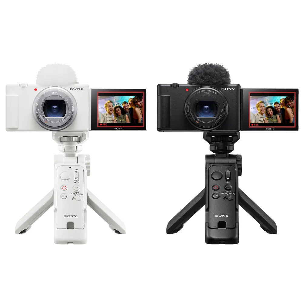 【SONY 索尼】ZV-1 II Vlog 數位相機 GP-VPT3手持握把組合(公司貨 保固18+6個月)