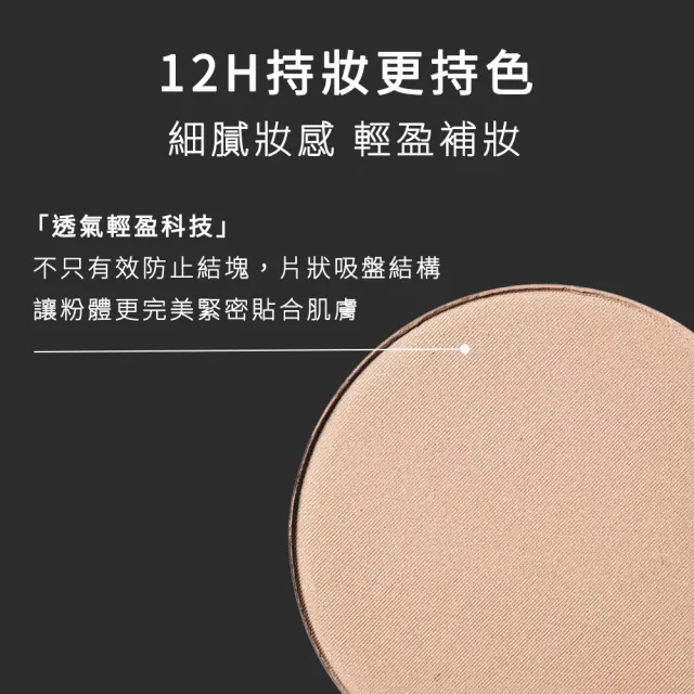 【M.A.C】超持妝柔焦輕粉餅1+1組(超持妝柔焦輕粉餅12g+超持妝柔焦輕粉餅/粉蕊12g_不含粉盒)