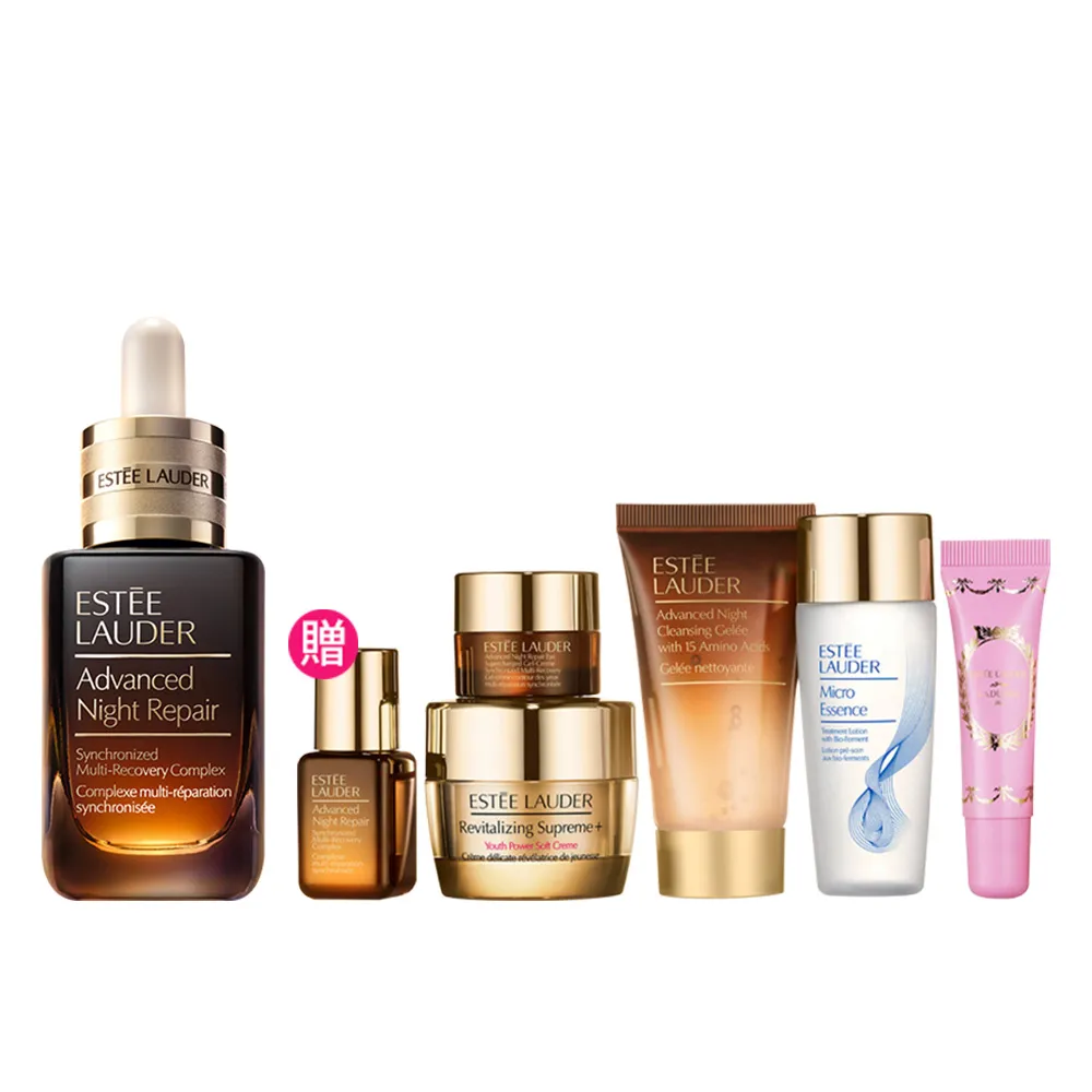 【Estee Lauder 雅詩蘭黛】特潤超導全方位修護露50ml(No.1小棕瓶 彈嫩發光/精華液/IU摯愛/醫美術後/無酒精)