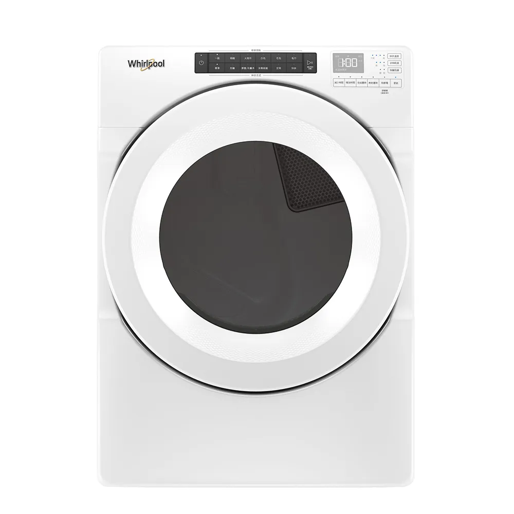 Whirlpool惠而浦　58H快配15公斤電力型滾筒乾衣機(8TWED5620HW)