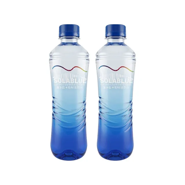 【SOLABLUE 潗淨藍】PH8.5 電解還原鹼性水 400mlx2箱(共48入 天然微礦 鹼性水 礦泉水 官方直營)