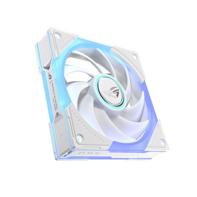 【ASUS 華碩】ROG Eurux GR120 ARGB 風扇 潮競白 - 單入包 (GR120-ARGB-W)