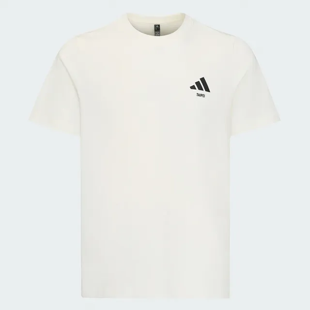 【adidas 愛迪達】TAIPEI 短袖上衣(KV5975 男款休閒T恤 台北城市生活系列)