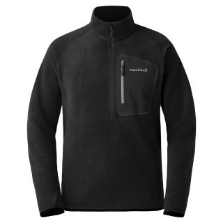 【mont bell】戶外軍式風格 CP100 PULLOVER 男款刷毛上衣 1106593BK25黑 IV象牙白 BLBK黑藍
