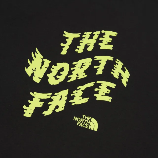 【The North Face】北面男款黑色FLASHDRY速乾短袖T恤｜8G7UJK3 排汗衫