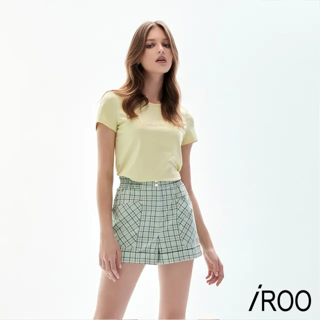 【iROO】曬不黑字母T恤
