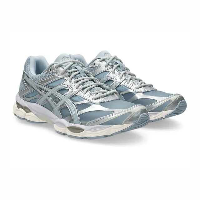 【asics 亞瑟士】GEL-Cumulus 16 女 休閒鞋 復古 流行 水藍 銀(1203B218-400)
