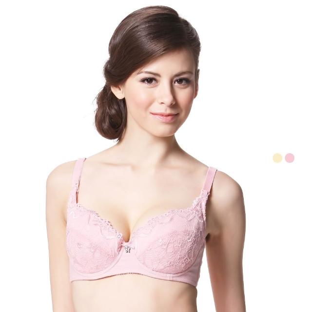 【Gennies 奇妮】哺乳內衣 法式精緻蕾絲軟鋼圈內衣 nini系列(共2色 特選)