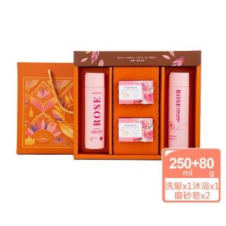 【BIOCROWN 百匡】典藏玫瑰 香氛洗沐禮盒 - UNA