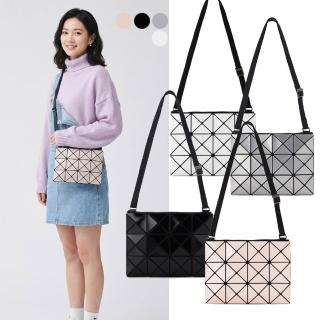 【ISSEY MIYAKE 三宅一生】BAOBAO LUCENT 3X4亮面小斜背(多色選)