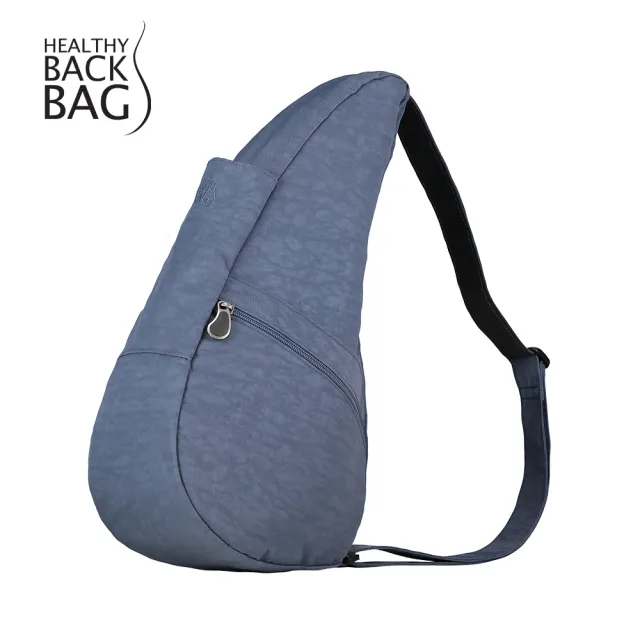 【HEALTHY BACK BAG】官方直營-基本款 TEXTURED NYLON SMALL 斜背包-復古靛藍 男包 女包 側背包 斜背包