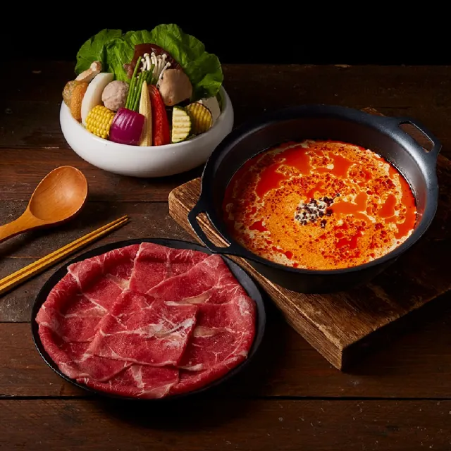 【萬客什鍋】麻煩都滾開套餐｜台式麻奶鍋+主食2選1+副餐★贈小年糕(飲料/霜淇淋/冰淇淋無限供應)