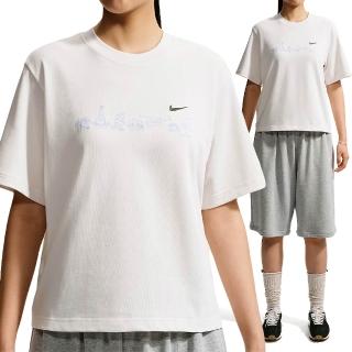 【NIKE 耐吉】As W Nsw Ss Tee Boxy 短袖 女款 米白色 寬鬆 運動 休閒 IW1213-030