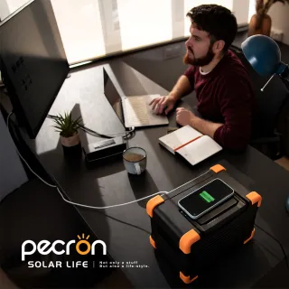 【Pecron】性能小鋼炮行動電站 1200W/614Wh E600LFP 行動電源 車宿露營儲能 大功率磷酸鐵鋰 防災備電