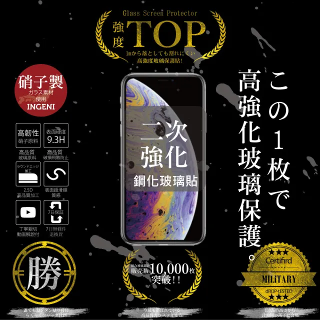 【INGENI】POCO X3 Pro / F3 旭硝子玻璃保護貼 非滿版