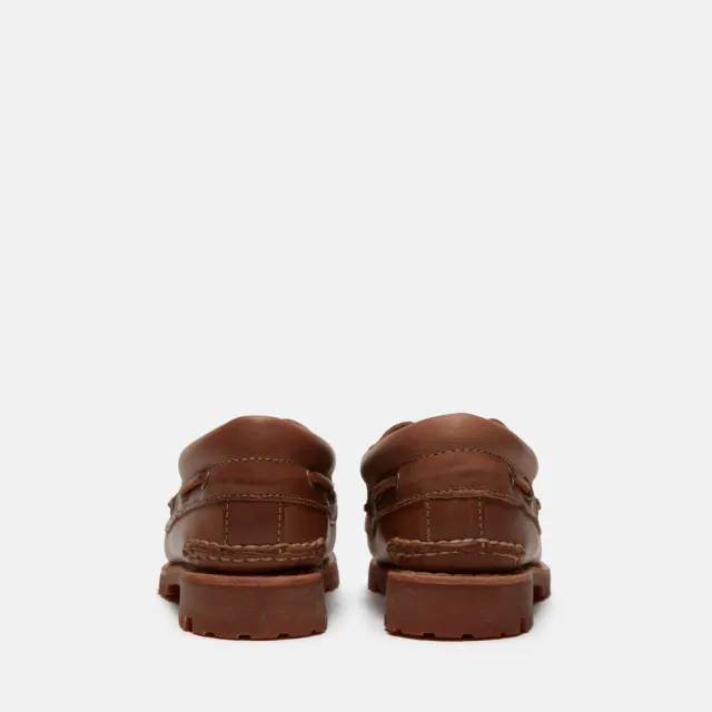 【Timberland】女款棕色特別款Timberland R Authentic三孔帆船鞋(A2GNVETD)