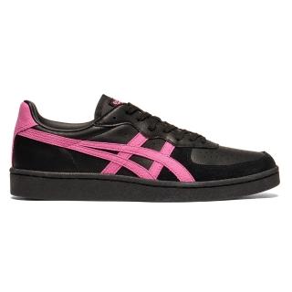 【Onitsuka Tiger】鬼塚虎-紅黑底桃紅虎爪紋 GSM(1183A353-003)休閒鞋