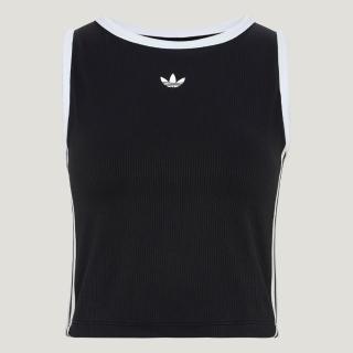 【adidas 愛迪達】運動 休閒 無袖 背心 女上衣 3S PADDED TANK(LF4595)