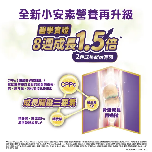 【亞培】小安素均衡完整營養品即飲配方-香草口味220mlx48入(新成分升級配方 PEPTIGRO)