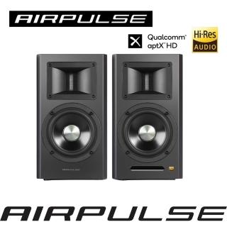 【AIRPULSE】A100 HD 主動式音箱（保固15個月｜Hi-Res 音質認證｜有線＆無線連接 ）