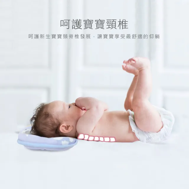 【KU.KU. 酷咕鴨】童心護頭枕(多款任選)