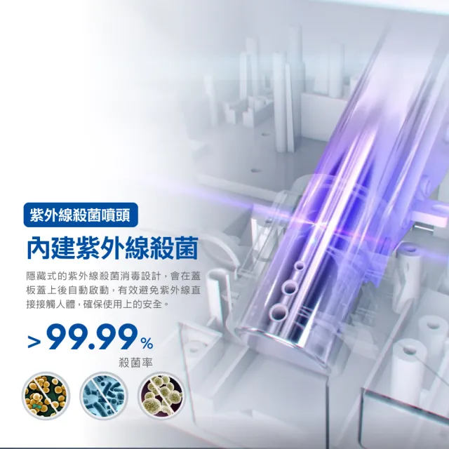 【CAESAR 凱撒衛浴】GTR 纖薄智能 溫水洗淨便座 TAF512 (含基本安裝 / 自動掀蓋 / 紫外線殺菌)