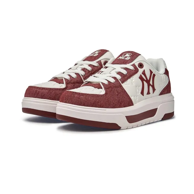 【MLB】Monogram老爹鞋 學長鞋 Chunky Liner系列 紐約洋基隊 (3ASXL146N-兩色任選)