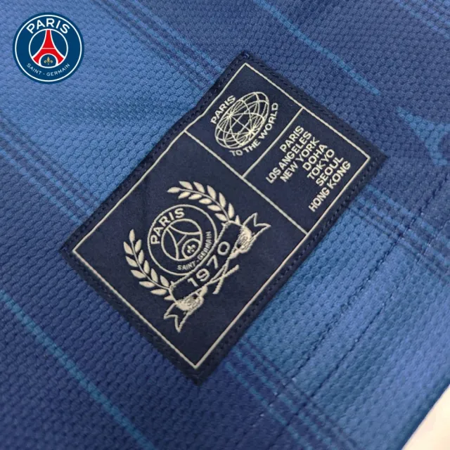 【FANATICS】PSG JERSEY INSPIRED STRIPE S/S TEE NAVY 巴黎聖日耳曼 藍 足球球衣 短袖上衣 T恤