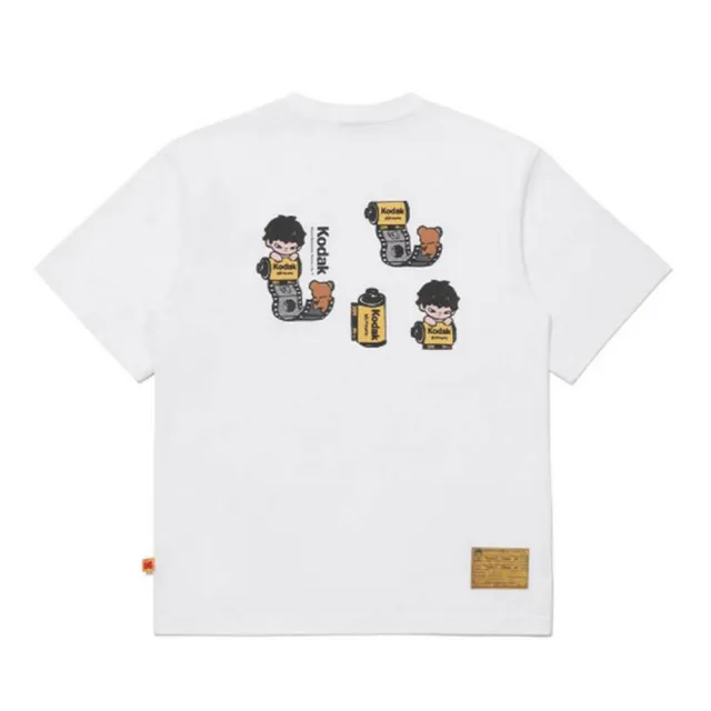 【KODAK Apparel】柯達 男女同款 短袖T恤 涼感 KODAK X Hirono 膠卷印花 共2色 / KB602038WHT KB602038YLW