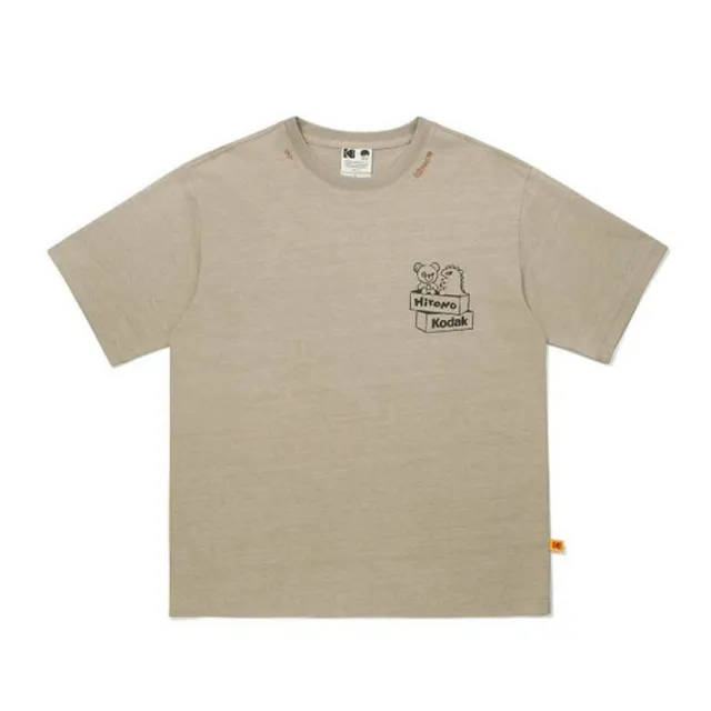 【KODAK Apparel】柯達 男女同款 短袖T恤 KODAK X Hirono 背後小野印花 共3色 / KB602037