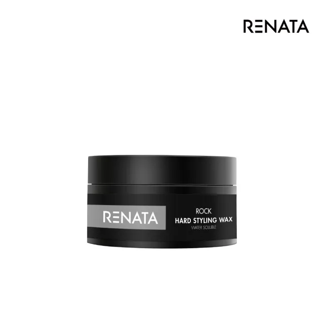 【RENATA 蕾娜塔】ROCK系列造型品80g 髮臘 凝土 (官方直營 線條分明 輕盈塑形 高彈性 不扁塌)
