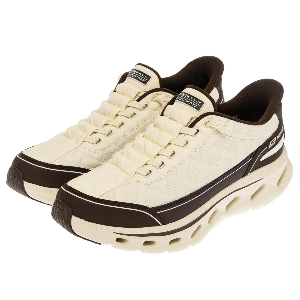 【SKECHERS】男鞋 健走系列 健走鞋 瞬穿舒適科技 GO WALK GLIDE-STEP 2.0 - COZY FIT (217035TNBR)