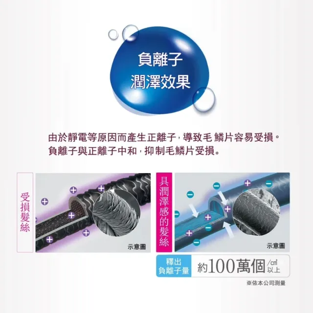 【TESCOM】官方直營 負離子直/捲2用整髮梳 IPH1832TW