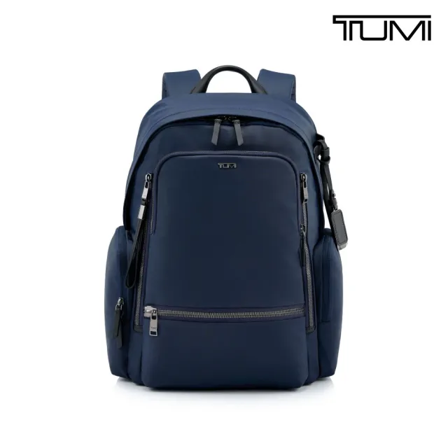 【TUMI】Voyageur Celina 15 吋筆電都會時尚後背包 - 墨/黑