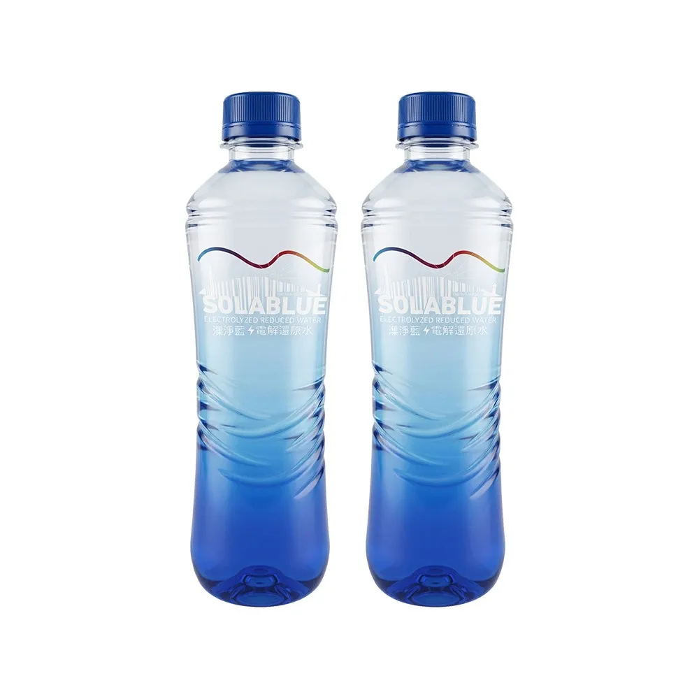 【SOLABLUE 潗淨藍】PH8.5 電解還原鹼性水 400mlx2箱(共48入 天然微礦 鹼性水 礦泉水 官方直營)