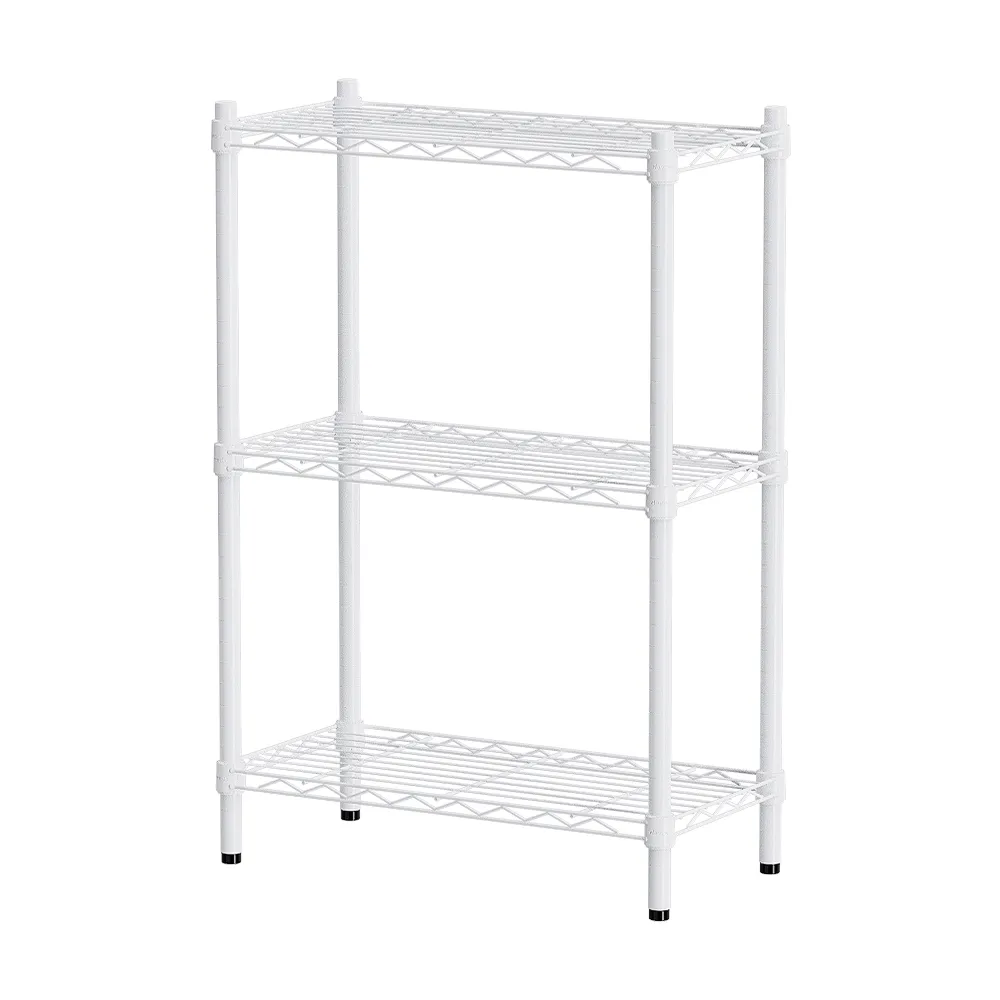 【dayneeds 日需百備】輕型 60x30x90公分烤漆三層架(鐵力士架/收納層架/鞋架/展示架/層架/鐵架)