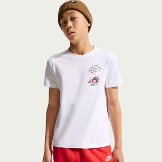 【NIKE 耐吉】短袖上衣 童裝 大童 男女童 K NSW TEE BOXY 3 白 IV5608-100