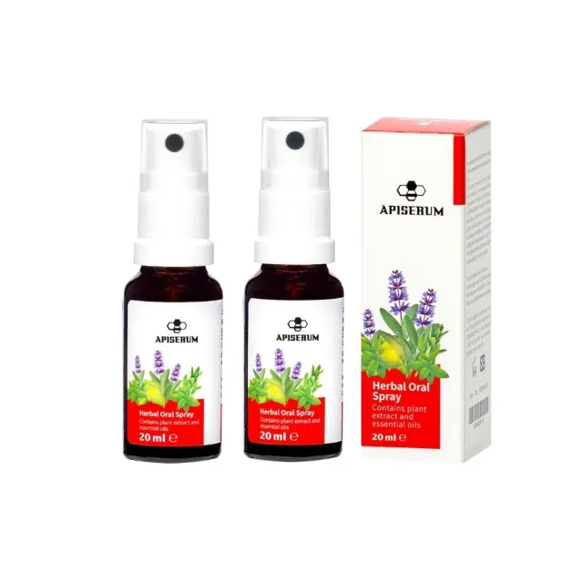 【APISERUM 愛比森】草本口腔清新噴劑 20ml/2支