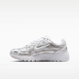 【NIKE 耐吉】P-6000 GS 大童 運動休閒鞋 復古鞋 舒適 緩震 白銀(HV5064-104)