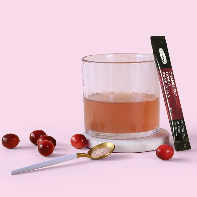 【Comvita 康維他】UMF10+蔓越莓蜂蜜益生菌2入(2g*30包)即期福利品