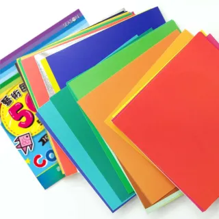 【SEASON 四季紙品禮品】50色色紙(大) 摺紙 GT5009-19